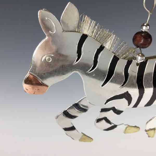 Zena the Zebra Ornament by by Pilgrim Imports, Inc - Image 2